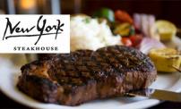 50% OFF Food and Drinks at New York Steak House.