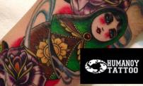 63% OFF: Pay $30 for a tattoo at Humanoy Tattoo Studio. ($80 Value)