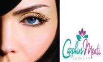 67% OFF in eyebrow design and visagism + upper lip waxing at Corphus Menti Salon & Spa