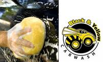62% OFF full car wash + interior vacuuming for all car types at Black and Yellow Car Wash