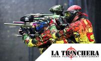 51% OFF: A paintball game for up to 6 people at La Trinchera Urban Paintball & Restaurant.